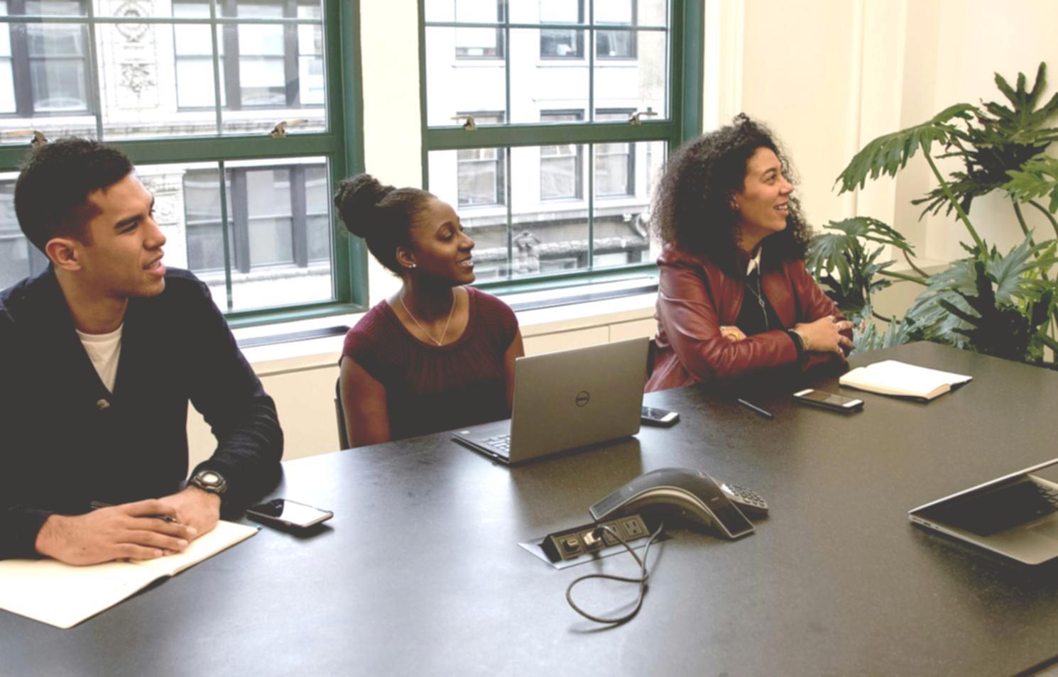 Espace de consultation convivial pour discuter des finances familiales